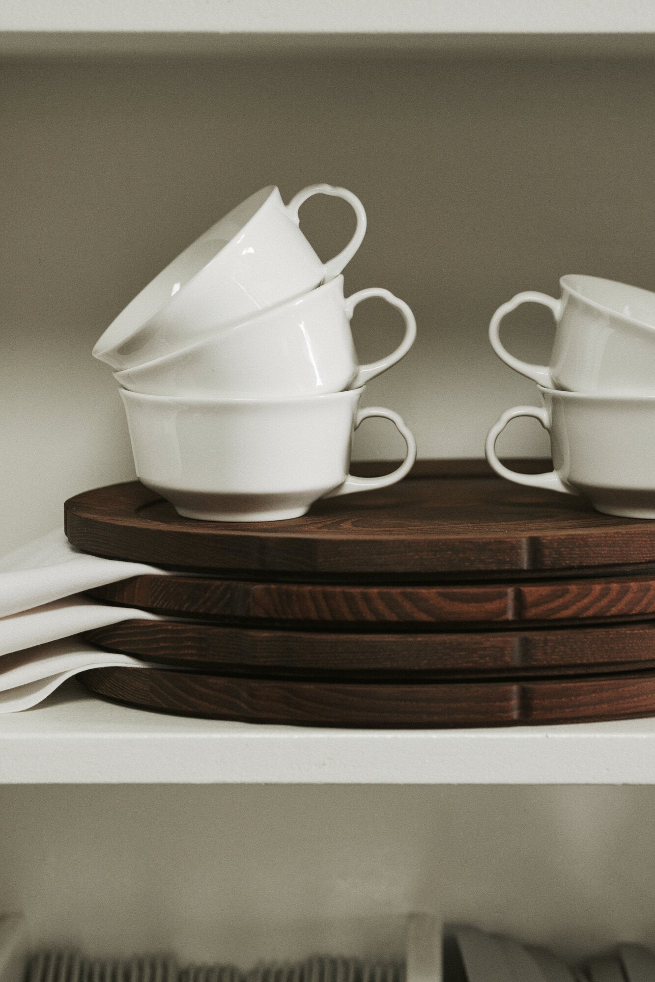 Silhouette kaffekop, hvid - Ø11,3 cm